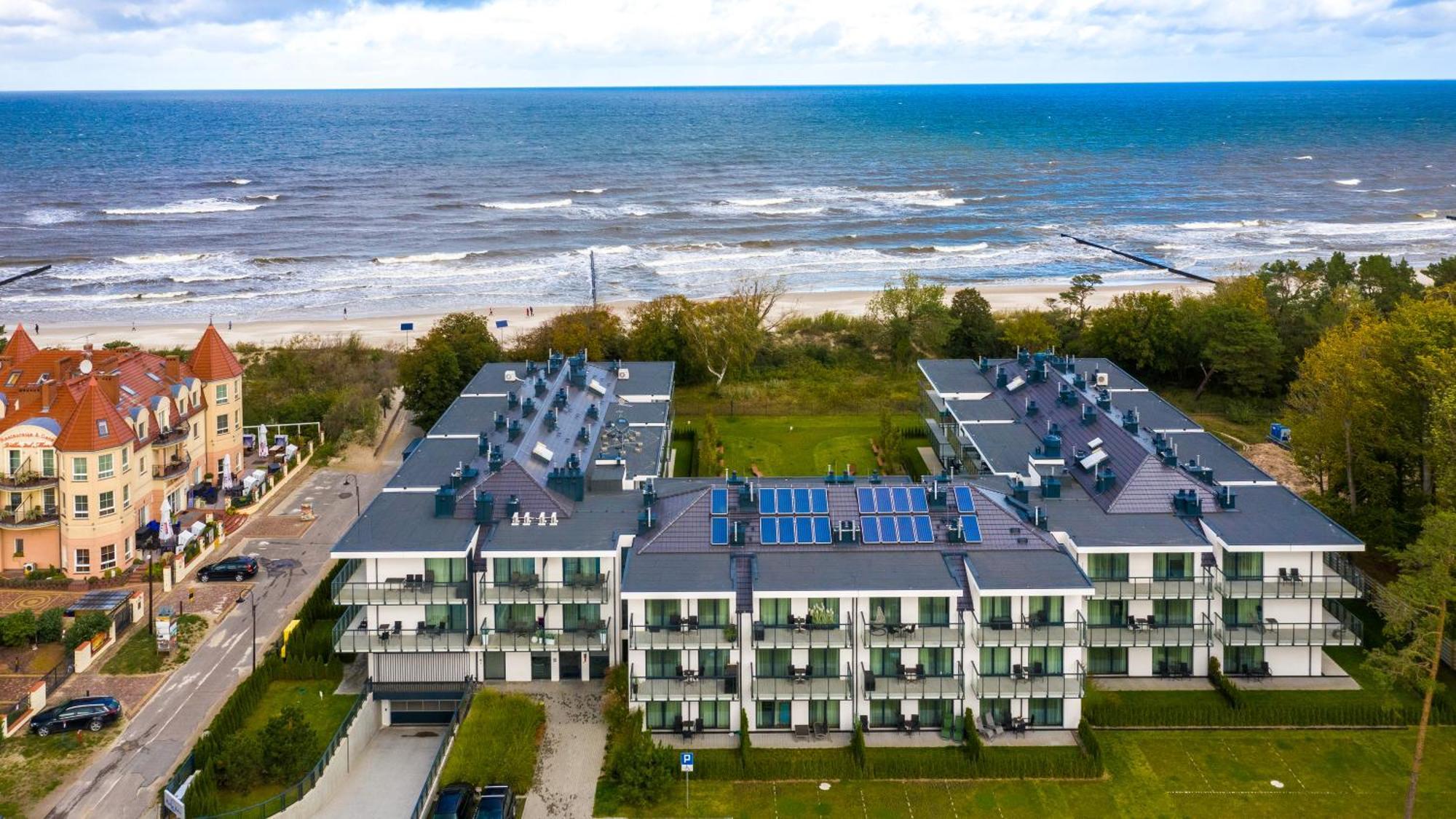 Rezydencja Niechorze 310 Z Widokiem Na Morze I Przy Plazy - 5D Apartamenty Luaran gambar