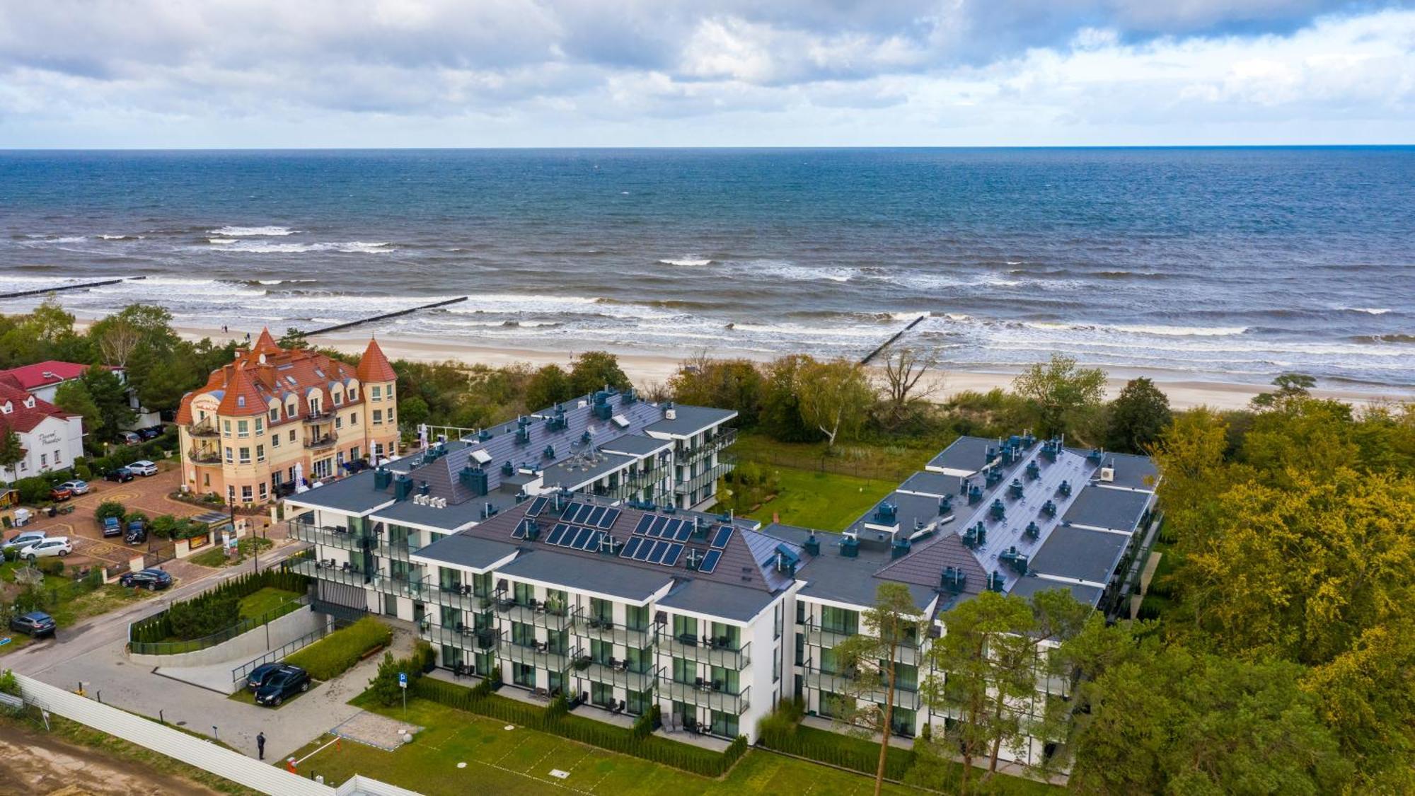 Rezydencja Niechorze 310 Z Widokiem Na Morze I Przy Plazy - 5D Apartamenty Luaran gambar