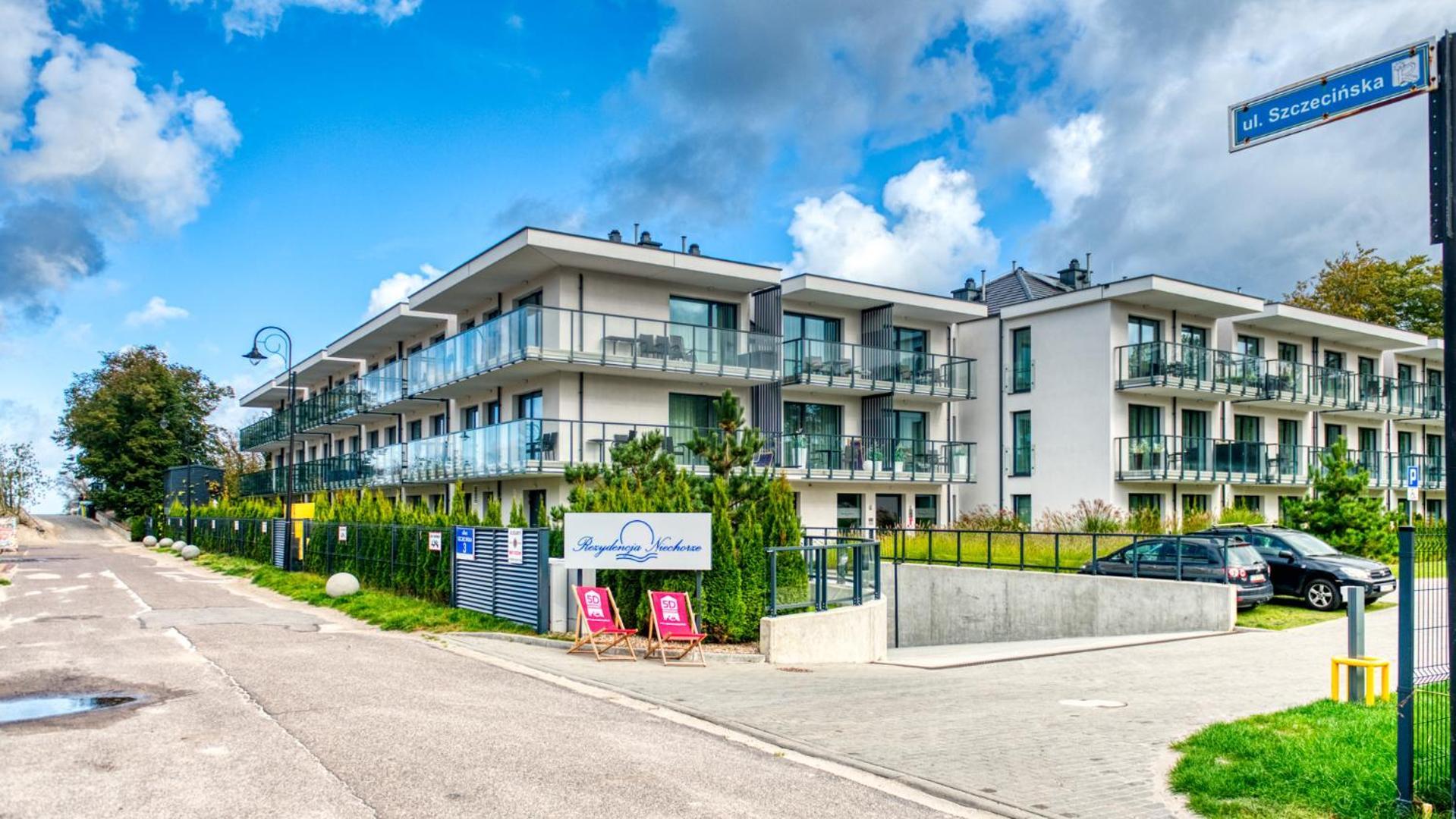 Rezydencja Niechorze 310 Z Widokiem Na Morze I Przy Plazy - 5D Apartamenty Luaran gambar